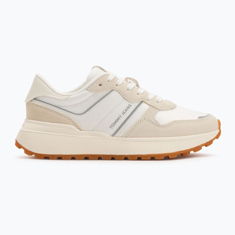 Buty damskie Tommy Jeans Cleated Runner ecru 2