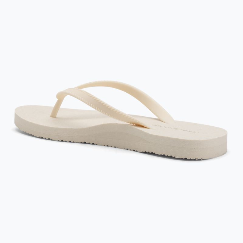 Japonki damskie Tommy Hilfiger Strap Beach Sandal ivory petal 3