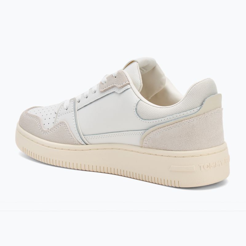 Buty damskie Tommy Jeans Retro Basket ecru/stratus grey 3