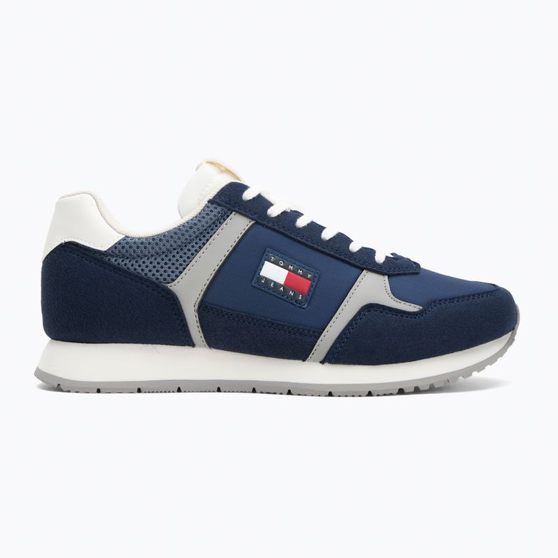 Buty męskie Tommy Jeans Runner Casual dark night navy 2