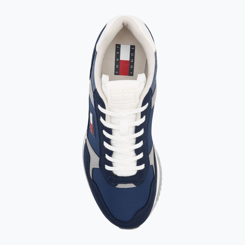 Buty męskie Tommy Jeans Runner Casual dark night navy 5