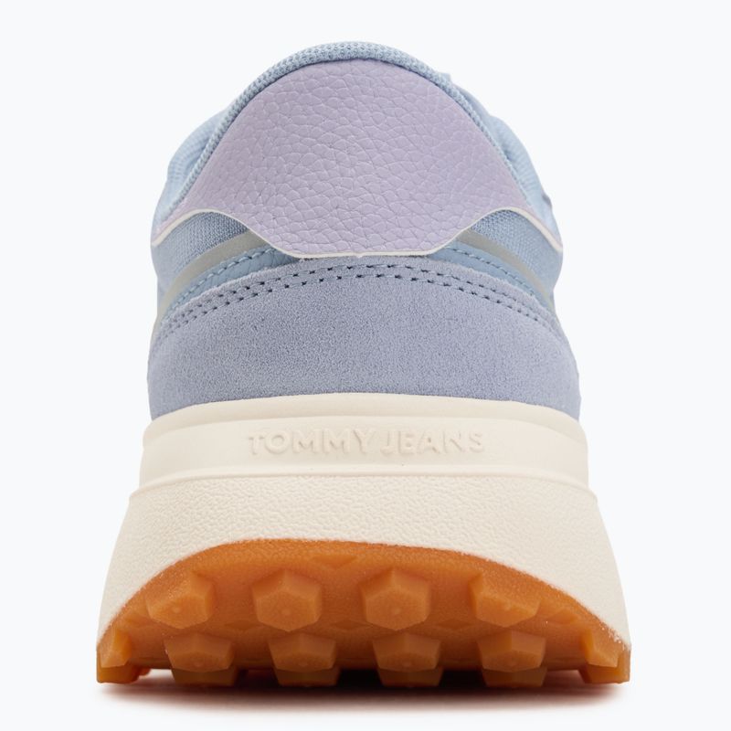 Buty damskie Tommy Jeans Cleated Runner blue chime 6