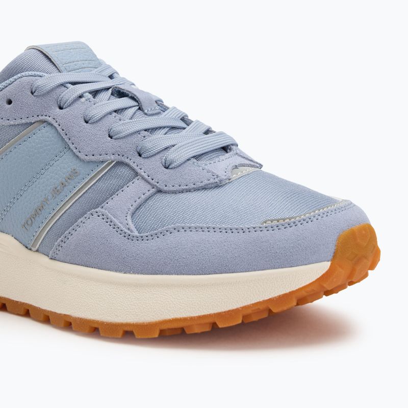 Buty damskie Tommy Jeans Cleated Runner blue chime 7