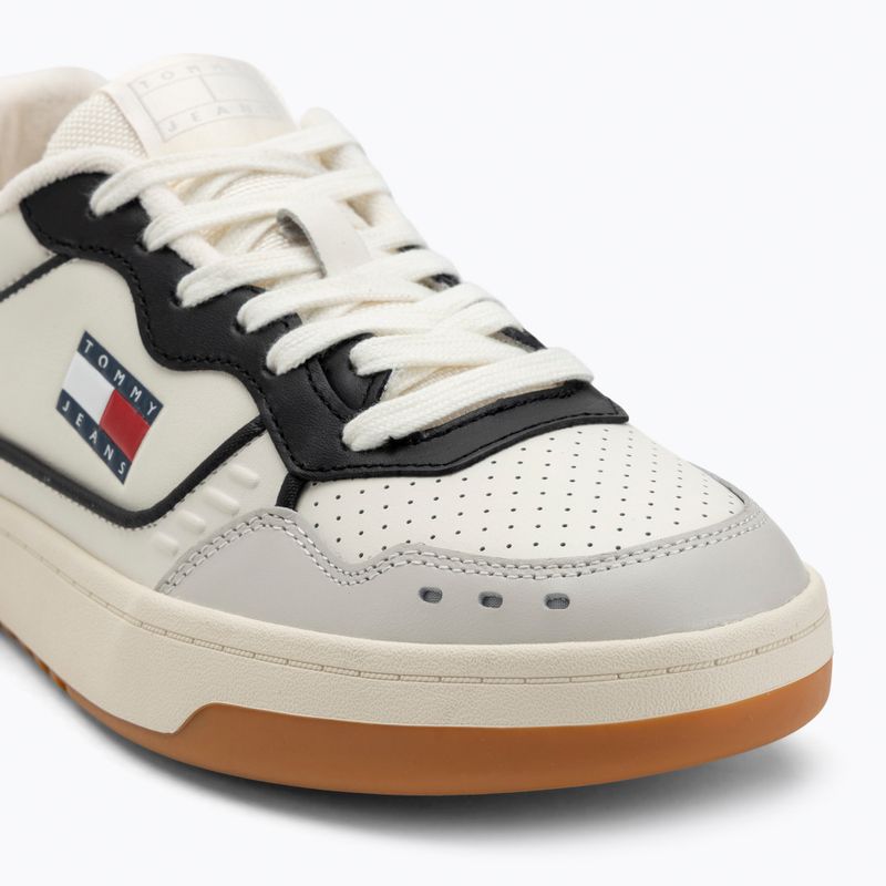 Buty męskie Tommy Jeans Cupsole Elevated Leather ivory 7