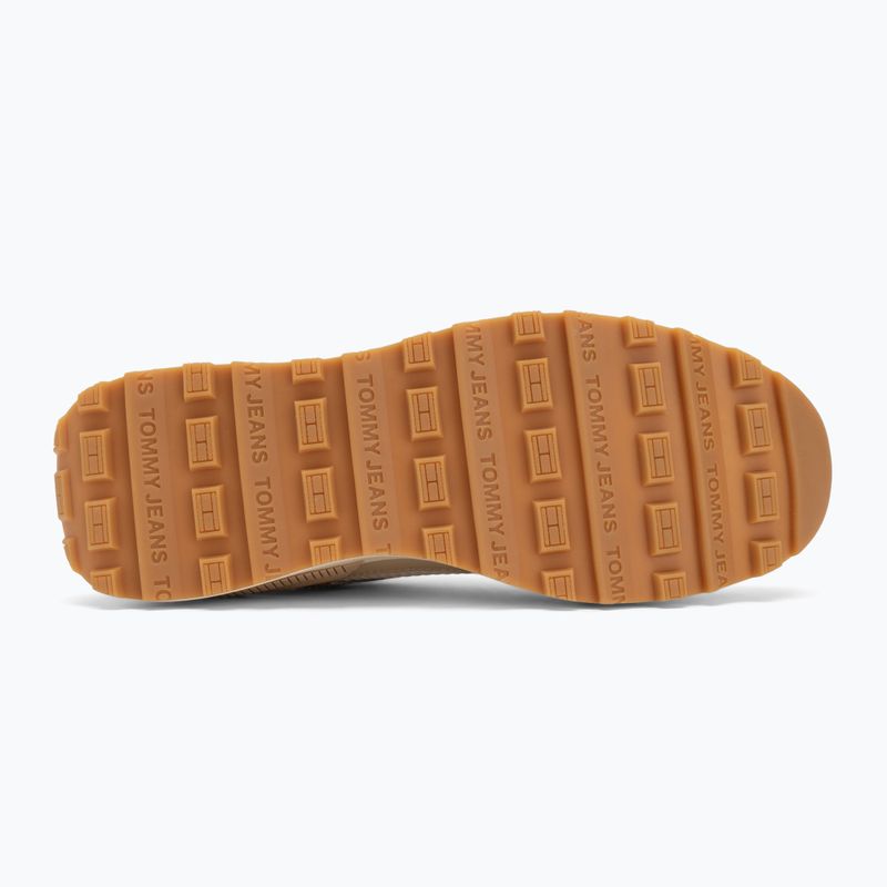 Buty męskie Tommy Jeans TJM Technical Runner Ess gentle gold 4