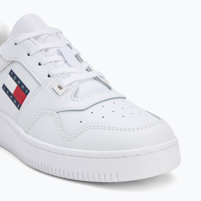 Buty damskie Tommy Jeans Retro Basket white 7