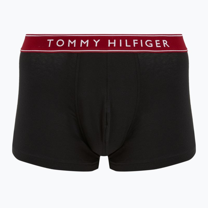 Bokserki Tommy Hilfiger UM0UM03457 Trunk 3 pary deep burgundy/regular red/premium red 4