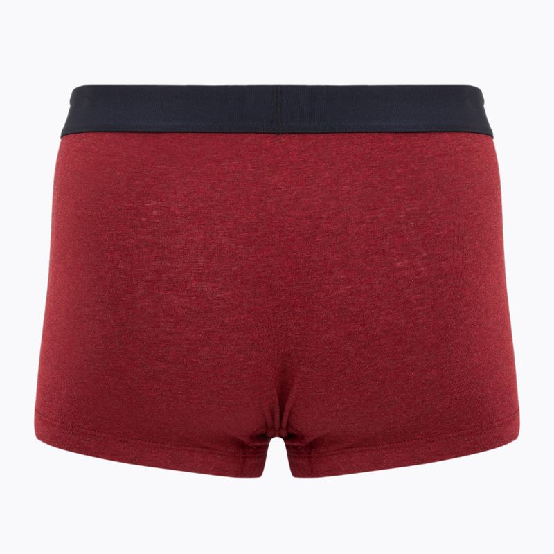 Bokserki Tommy Hilfiger UM0UM03180 Trunk 3 pary deep burgundy/purple navy/deep rouge heather 2