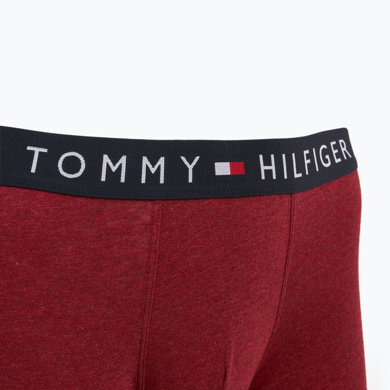 Bokserki Tommy Hilfiger UM0UM03180 Trunk 3 pary deep burgundy/purple navy/deep rouge heather 3