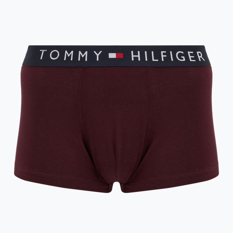 Bokserki Tommy Hilfiger UM0UM03180 Trunk 3 pary deep burgundy/purple navy/deep rouge heather 4