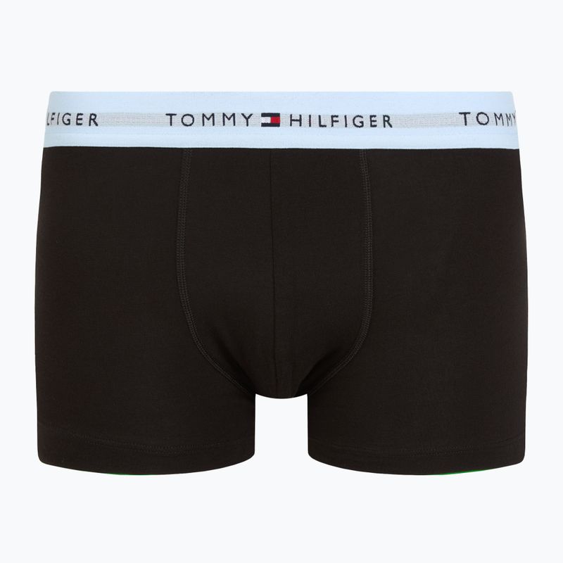 Bokserki męskie Tommy Hilfiger Repeat Logo Trunks 7 par breezy blue/premium green/premium red/black 2