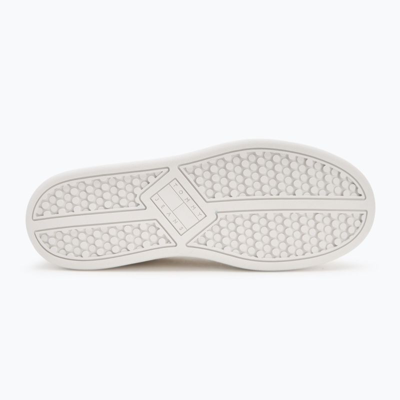 Buty damskie Tommy Jeans Archive Court ecru 4