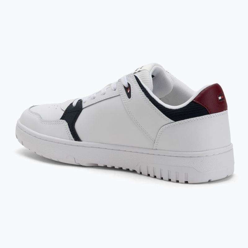 Buty męskie Tommy Hilfiger Basket Core Lite Lth Mix white 3