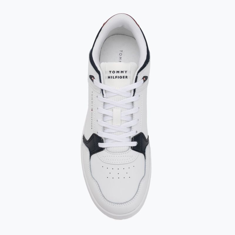 Buty męskie Tommy Hilfiger Basket Core Lite Lth Mix white 5