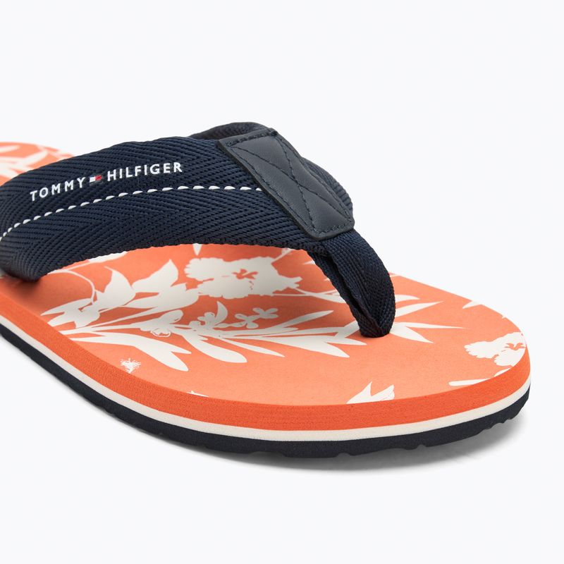 Japonki męskie Tommy Hilfiger FLW Print Beach desert sky 7