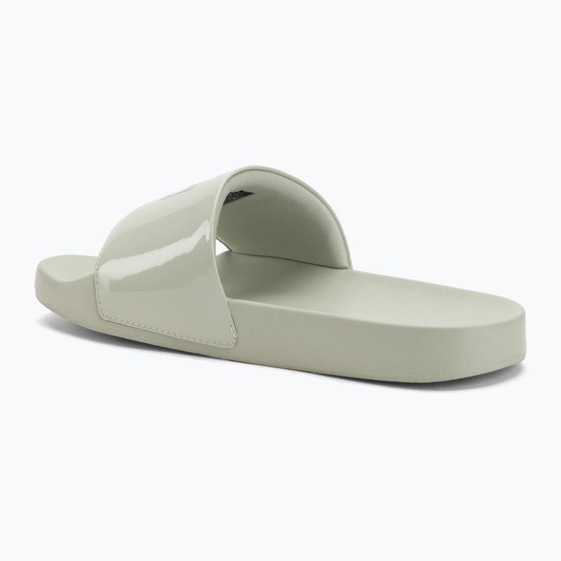 Klapki damskie Tommy Hilfiger Flag Pool Slide Patent misty sage 3