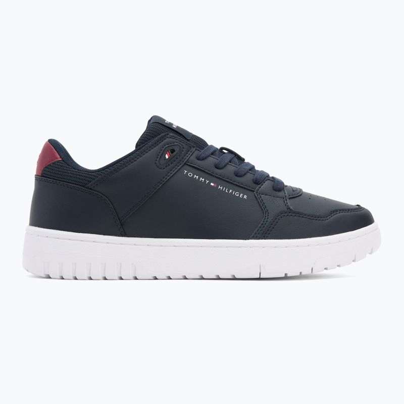 Buty męskie Tommy Hilfiger Basket Core Lite Lth Mix desert sky 2