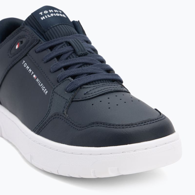 Buty męskie Tommy Hilfiger Basket Core Lite Lth Mix desert sky 7