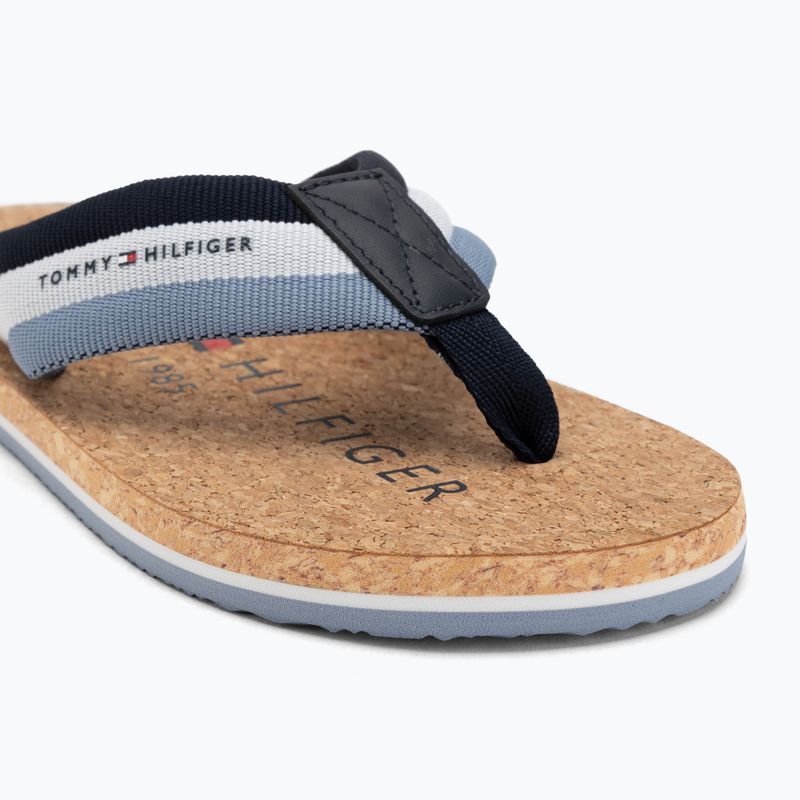 Japonki męskie Tommy Hilfiger Cork Beach desert sky 7