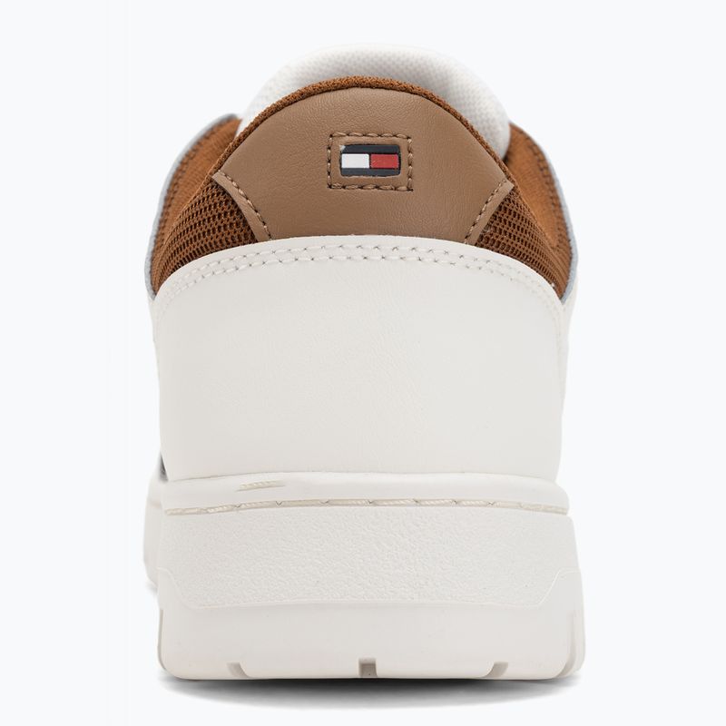 Buty męskie Tommy Hilfiger Basket Core Lite Lth Mix ecru 6