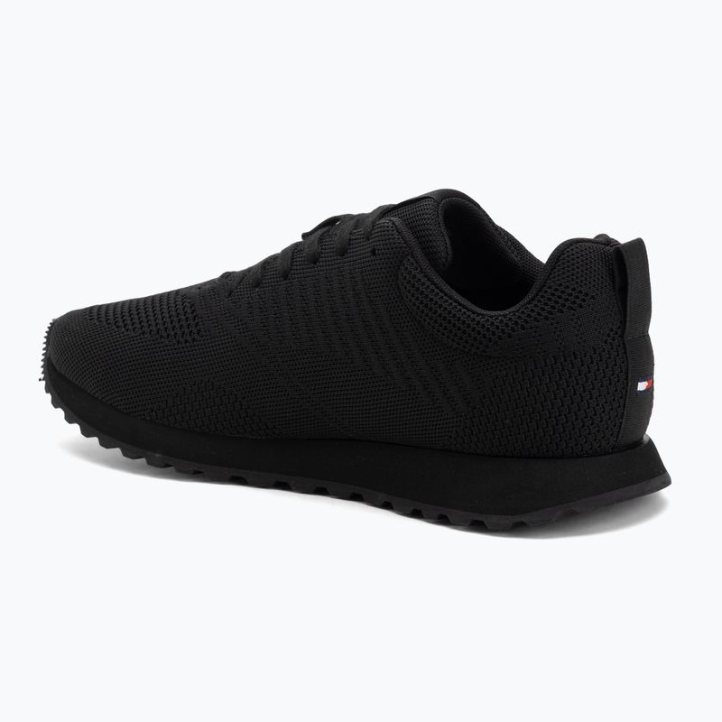 Buty męskie Tommy Hilfiger New Runner Eva Corpo Knit black 3
