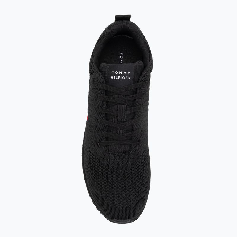 Buty męskie Tommy Hilfiger New Runner Eva Corpo Knit black 5