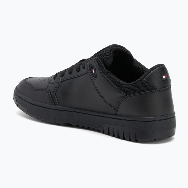 Buty męskie Tommy Hilfiger Basket Core Lite Lth Mix black 3