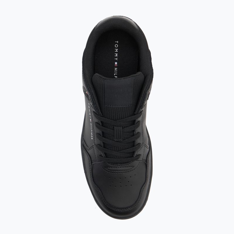 Buty męskie Tommy Hilfiger Basket Core Lite Lth Mix black 5