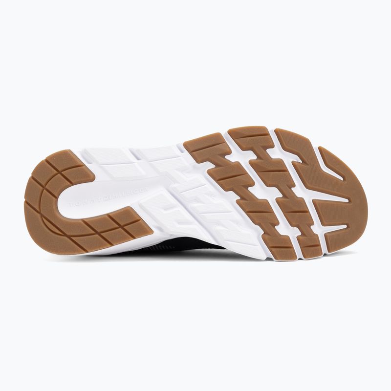 Buty męskie Tommy Hilfiger Comfort Run Knit black 4