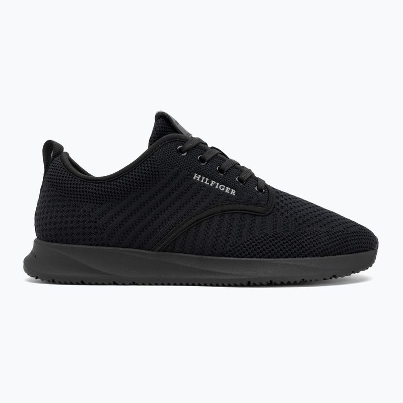 Buty męskie Tommy Hilfiger Newport 3D Premium Knit black 2