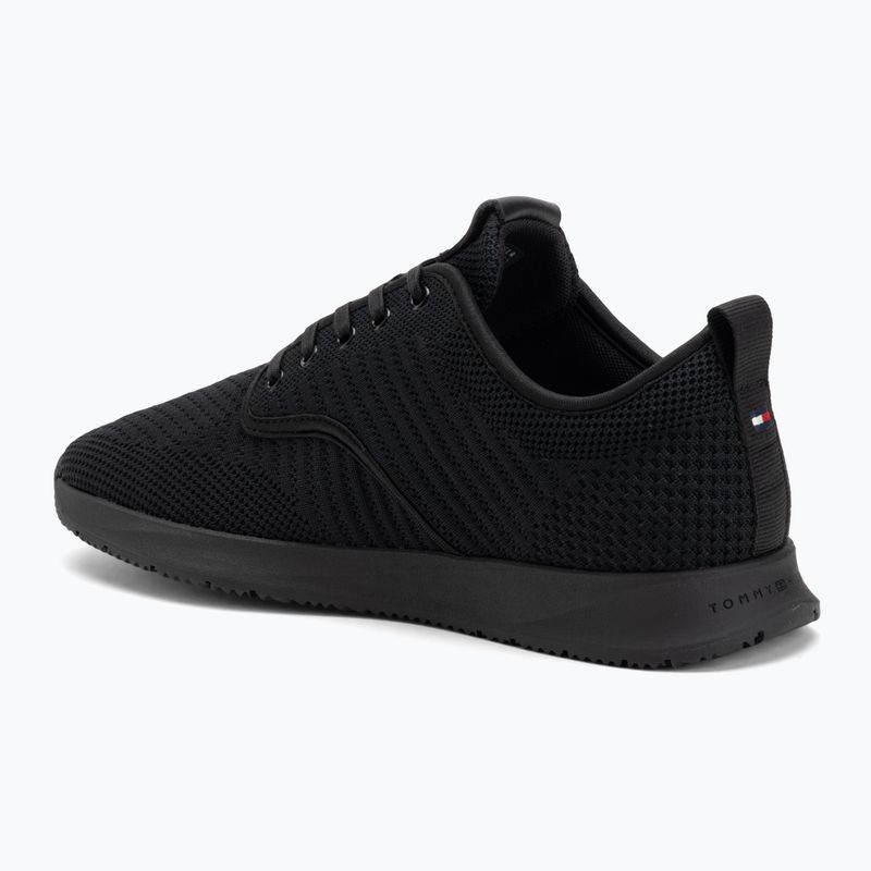 Buty męskie Tommy Hilfiger Newport 3D Premium Knit black 3