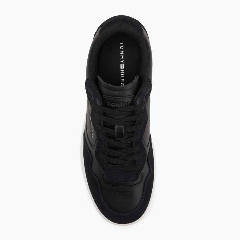 Buty męskie Tommy Hilfiger Basket Better Mix Lth black 5