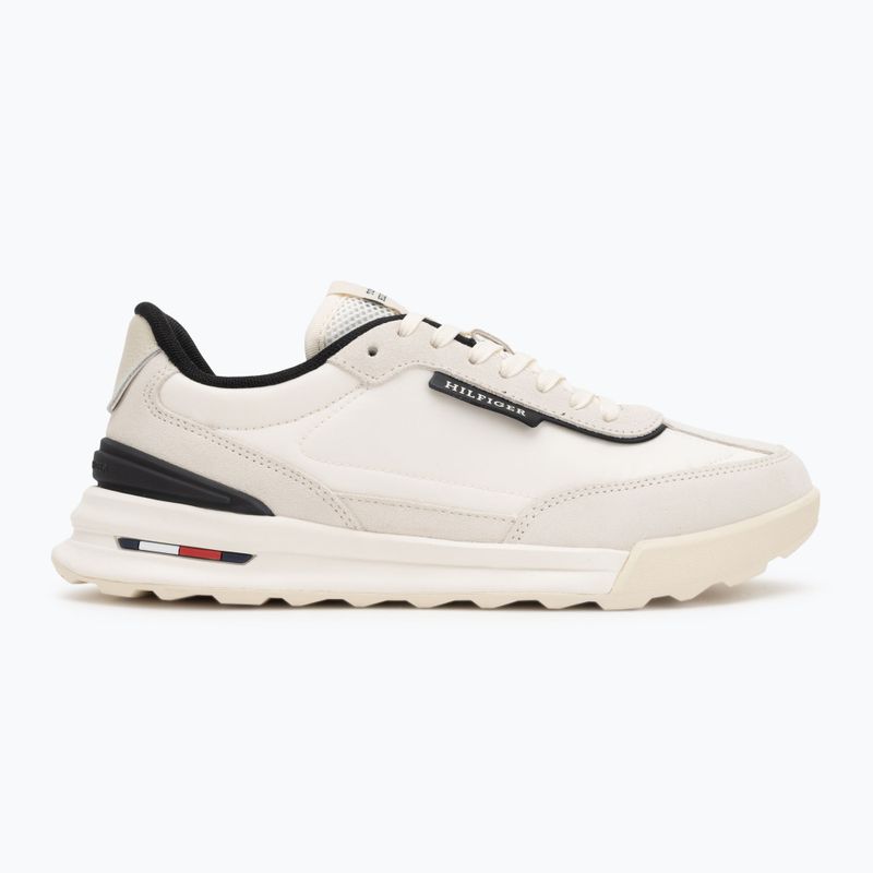 Buty męskie Tommy Hilfiger Retro Runner Nylon Mix ivory petal 2