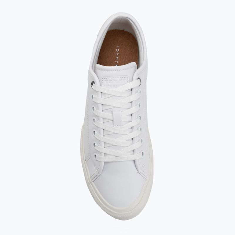 Trampki męskie Tommy Hilfiger Street Leather Stitch white 5