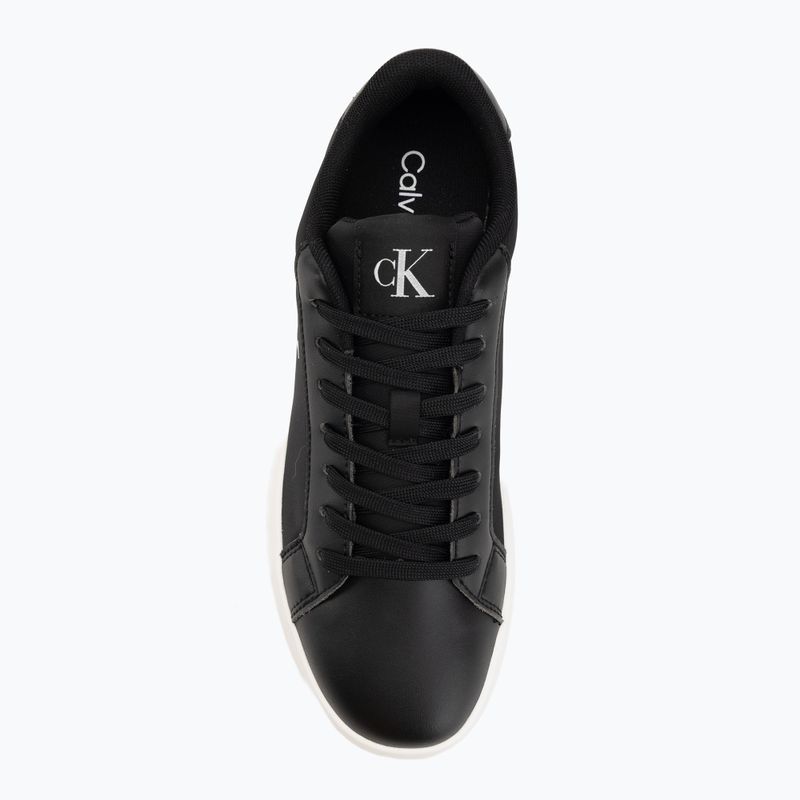 Buty damskie Calvin Klein YW0YW01781 3 Cupsole Laceup PU MG ck black 5