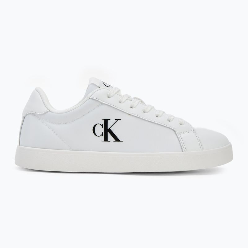 Buty damskie Calvin Klein YW0YW01781 3 Cupsole Laceup PU MG bright white 2