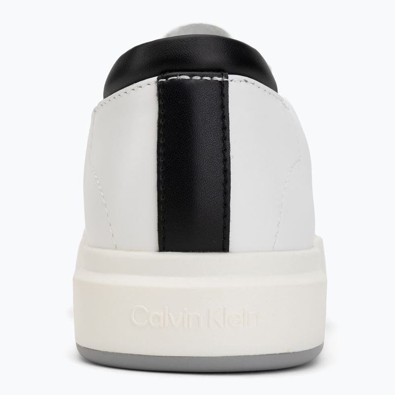 Buty damskie Calvin Klein YW0YW01945 Basket Cups Laceup Leather bright white/black 6