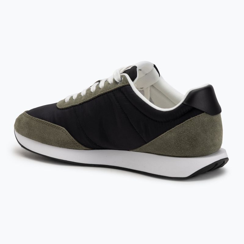 Buty męskie Calvin Klein YM0YM01361 Retro Runner Essential MIX MAT black/capers/bright white 3