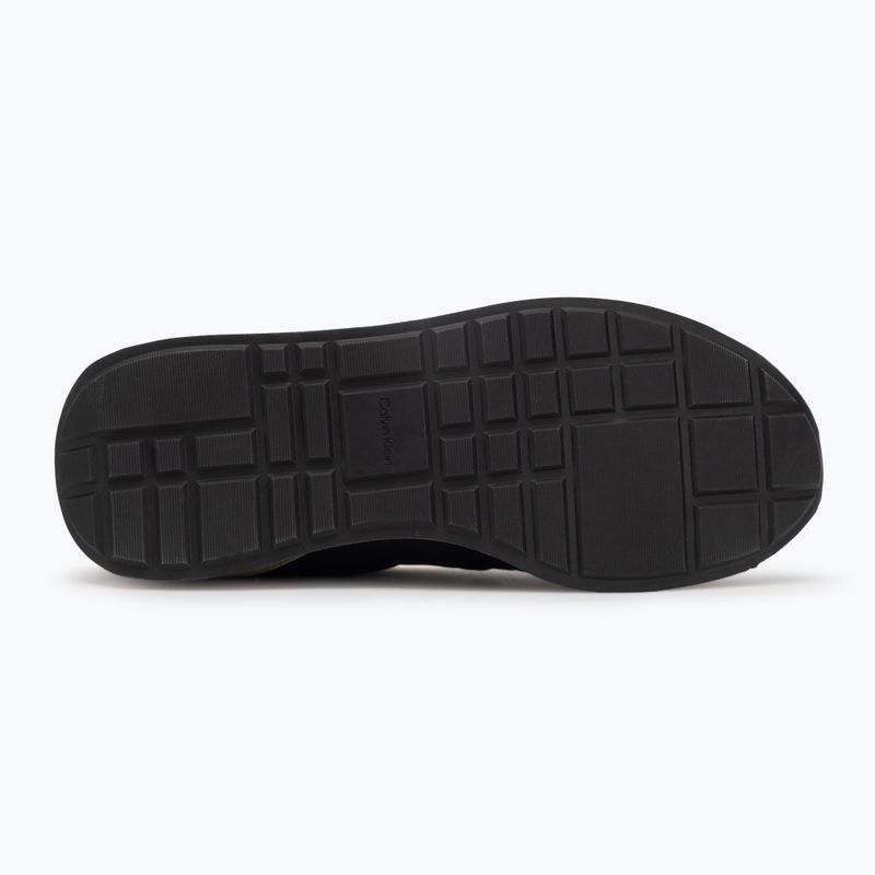 Buty męskie Calvin Klein YM0YM01361 Retro Runner Essential MIX MAT black/capers/bright white 4