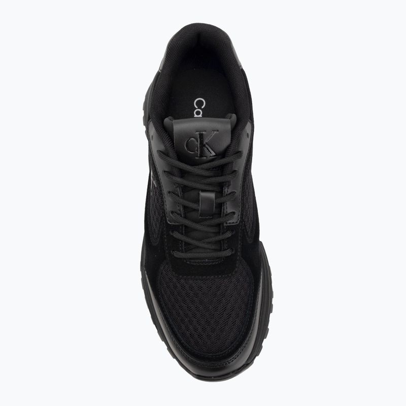Buty damskie Calvin Klein YW0YW01994 Hike Runner Mesh Mix triple black 5