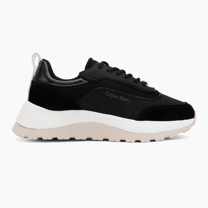 Buty damskie Calvin Klein HW0HW02487 Runner Lace Up Mesh MIX black/bright white 2