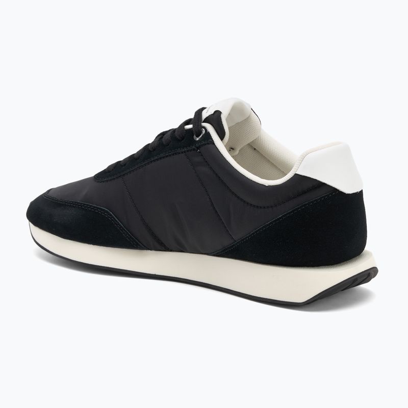 Buty męskie Calvin Klein YM0YM01361 Retro Runner Essential MIX MAT black/bright white 3
