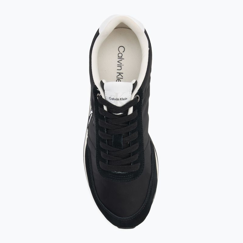 Buty męskie Calvin Klein YM0YM01361 Retro Runner Essential MIX MAT black/bright white 5