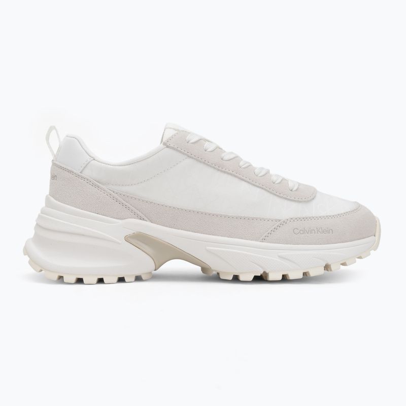 Buty damskie Calvin Klein YW0YW01995 Hike Runner Casual Ny-Su AOP WN white/marshmallow/feather gray 2