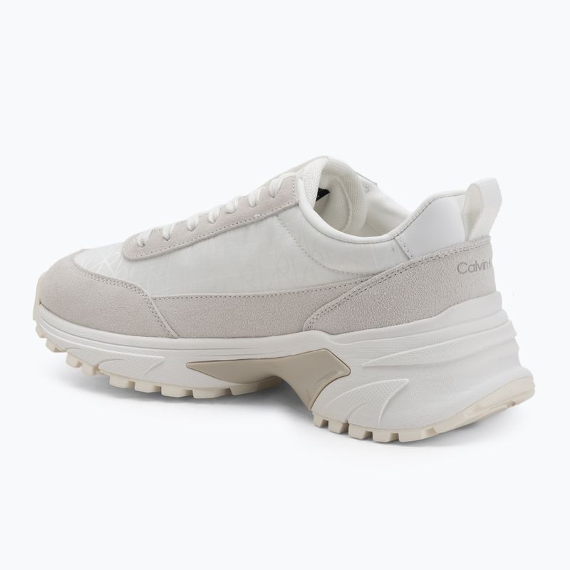 Buty damskie Calvin Klein YW0YW01995 Hike Runner Casual Ny-Su AOP WN white/marshmallow/feather gray 3