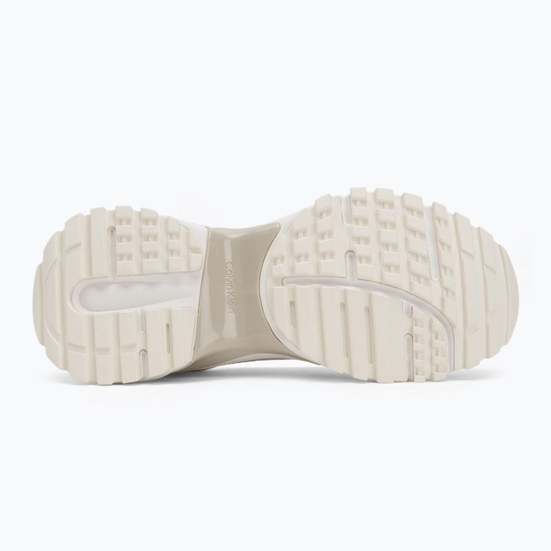 Buty damskie Calvin Klein YW0YW01995 Hike Runner Casual Ny-Su AOP WN white/marshmallow/feather gray 4