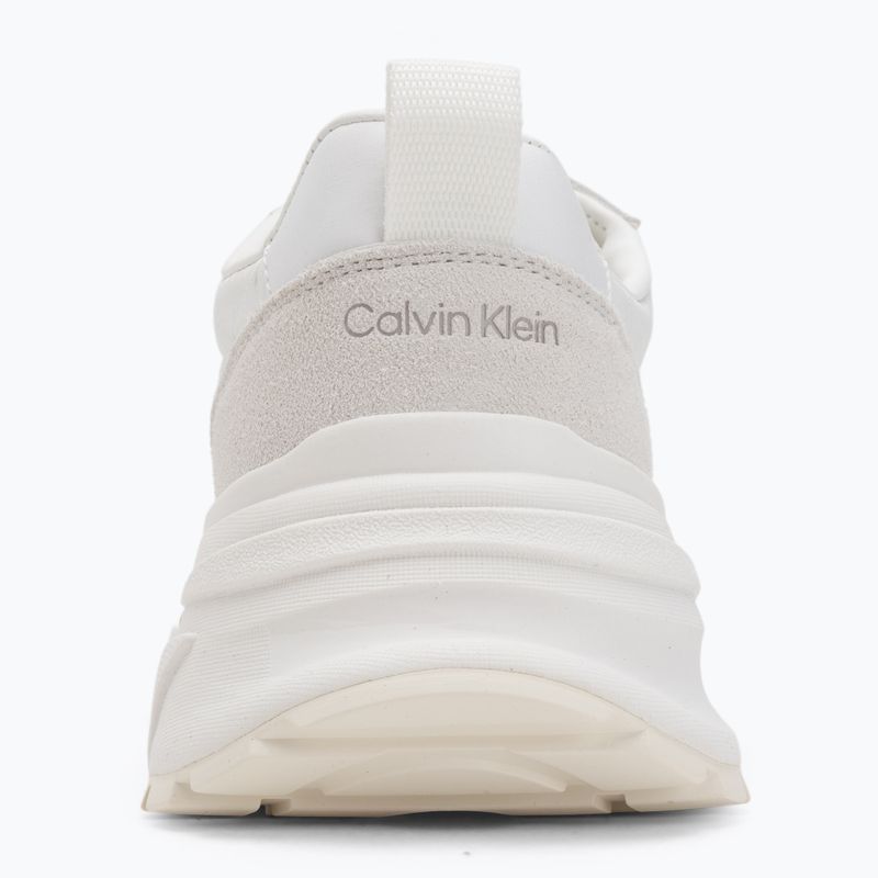 Buty damskie Calvin Klein YW0YW01995 Hike Runner Casual Ny-Su AOP WN white/marshmallow/feather gray 6