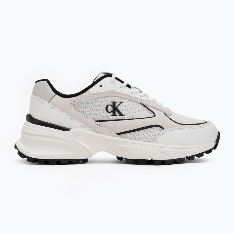 Buty damskie Calvin Klein YW0YW02009 Hike Runner Mesh Mix MET MG bright white/black 2