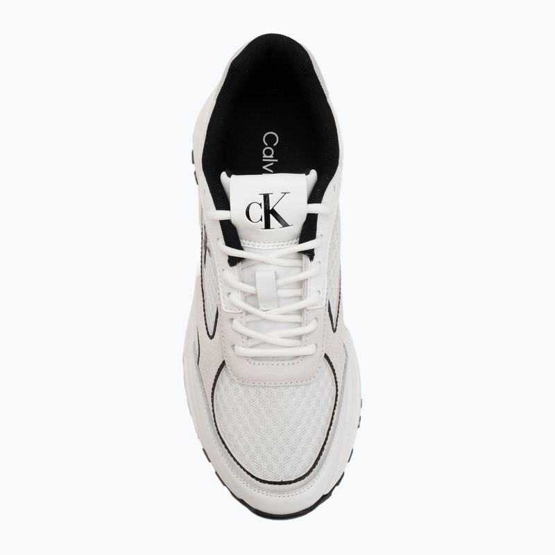Buty damskie Calvin Klein YW0YW02009 Hike Runner Mesh Mix MET MG bright white/black 5