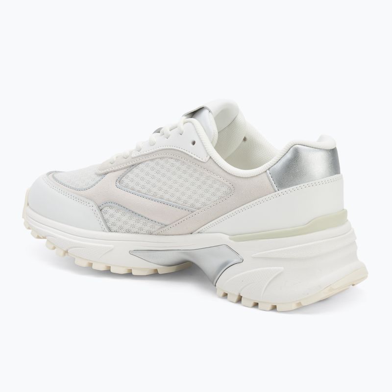 Buty damskie Calvin Klein YW0YW02009 Hike Runner Mesh Mix MET MG bright white/silver 3